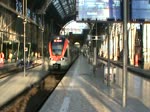 Ein Stadler Vias FLIRT in Frankfurt am Main Hbf am 30.01.11