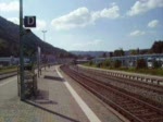 Der aus Obersdorf kommende Arriva/Alex beim ankuppeln an den Zug, der aus Lindau kamm.