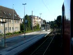 Aus einem Schiebefenster einer RB nach Lichtenfels heraus habe ich die Fahrt von Jena Saalbahnhof nach Jena Paradies gefilmt. (24.08.2009)