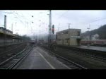 ein IC nach Hamburg-Altona bei der Einfahrt in den Koblenzer Hbf am 22.02.2009, danke an den Tf fr den Handgru und gru zurck