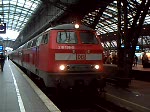 218 136-0 verlsst den Klner Hbf mit der RB 12 von Trier