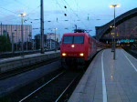 145 CL-014 verlsst den Klner Hbf mit einem Leerreisezug nach Frankfuhrt BW1