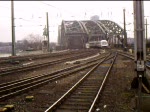 Einfahrt des IC 2046 Leipzig Hbf - Kln Hbf mit Schublok 101 021-4 in Kln Hbf.  27.03.08