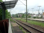 Kornwestheim Pbf. Durchfahrt RE 19171 von Mosbach-Neckarelz nach Stuttgart Hbf. Aufgenommen am 15.05.07 um 14:07