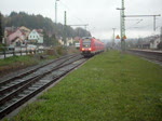 Nach einer kleinen Pause auf Gleis 5 in Kronach rangiert 612 656 auf Gleis 4, um dann als RB nach Lichtenfels zu fahren.