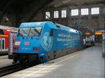 Die 101 016 verlie am 11.7.10 mit IC 1934 den Leipziger Hbf in Richtung Oldenburg(Oldb).