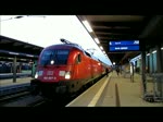 Rostock HBF 20.03.2011  182-007-5  Ausfahrt nach Berlin  Warnemnde-Express