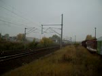 ITL-Taurus mit einem Containerzug aus Uelzen in Fahrtrichtung Stendal.