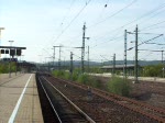 Zugbegegnung im Bf Vaihingen/Enz. 21.04.2007.