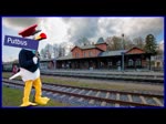 Ankunft und Abfahrt des Sonderzuges mit den Lok’s 01 0509 und 118 770 in Putbus zum diesjährigen Bahnhofsfest. - 21.05.2016

