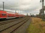 03 1010-2 mit Sonderzug 69441 von Berlin-Schneweide nach Rostock Hbf bei der Einfahrt im Rostocker Hbf Planankunft war 11:14 Uhr sie kam dann mit +30 also gegen 11:45 Uhr an.17.12.2011