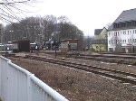 03 1010 aus Halle/ Saale mit Sonderzug rangiert im Bahnhof Schwarzenberg/Erzgeb.