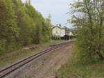 41 1144-9 fuhr am 01.05.17 mit dem Elstertal Express von Gera nach Cheb. Hier ist der Zug bei der Rückfahrt in Plauen West zu sehen. Dieses Jahr fahren die Züge schon im Mai. Sie fahren auch nicht über Wünschendorf sondern über Werdau und Plauen/V. oberer Bahnhof.