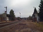 Am 26.02.17 ging die IGE Winterfahrt mit 44 1486-8 und 44 546 weiter von Gera bis Lichtenfels. Hier der Zug zu sehen in Pößneck oberer Bahnhof. 