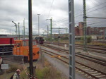 Saisonabschlu im EBM Dresden Altstadt am 04.10.09, 50 3610-8 auf der Strecke fr Fhrerstandsmitfahrten,  www.igbwdresdenaltstadt.de