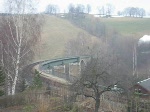 50 3648 des SEM ist mit dem IGE-Sonderzug nach Cranzahl unterwegs, hier auf der Cranzahler Brcke am 20.2.07