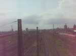 Am 04.07.09 zog 52 8079 vllig unerwartet einen Sonderzug am Rbf Halle(S) vorbei Richtung Knnern.