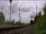 16.09.2012. Tage der Industriekultur in Chemnitz. Fotogterzug, bespannt mit 52 8131 von der WFL, im SEM.