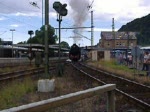 Das Fest neigt sich dem Ende zu: 52 8038 verlsst Altenbeken.(01.07.07)