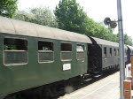 Rangierfahrt zum Wasserfassen der 78 468 in Billerbeck anllich des Bahnhoffestes am 01.05.09 (man beachte die  tolle  Hintergrundmusik)