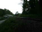 Das Chanderli wird gleich den Bahnhof Kandern erreichen.