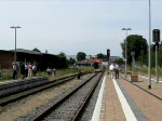 Dampflok BR 91 134 -DR- rangiert, Parchim Bf 02.08.2009