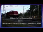 Mit einem Sonderzug von Leipzig nach Binz zum Bahnhofsfest in Göhren.