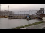 Sonderzug 5820 / 5821 war eingelegt zur Fahrt Putbus - Szczecin / Stettin - Putbus. Aufgenommen bei schlechtem Wetter in langsamer Fahrt ber die Anklamer Eisenbahnbrcke und in voller Fahrt ( V/max 80 km/h ) durch den Bahnhof Jatznick. - 22.01.2012 (Version berarbeitet)