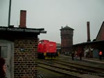 Private V100 535 (war eine Werklok) beim Bw Fest in Salzwedel.