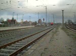 203 120 kam aus dem RAW Stendal und fuhr dann in Richtung Berlin weg.
