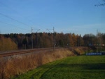 204 013 und 204 011 der PRESS mit dem Container am 27.11.13 in Oberjössnitz/V .