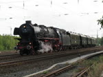 Pendelfahrt des Musumszuges des Eisenbahnmuseums Bochum-Dahlhausen mit 01 1066 und 212 007 zwischen dem Museum und Bochum Hbf.