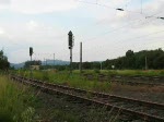 213 332-0 der DBG als Lz am 01.07.2009 durch Eschwege West.