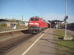 218 486-9 fuhr mit der RB 21811 durch den Oldesloer Bf.