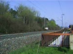 218 427-3 zieht am 9.4.2009 IRE 4232 von Lindau nach Stuttgart ber die Filsbahn. Hinten schiebt 218 436-4 nach. Das Video entstand kurz vor dem Halt in Gppingen.