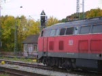 218 161-8 beschleunigt aus Plochingen in Richtung Ebersbach. (8. Oktober 2008; 1:03 Min) Bild: http://www.bahnbilder.de/name/einzelbild/number/256412/kategorie/suchen/suchbegriff/marcel+schwab.html