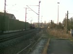BR 218 mit RE aus Hannover bei der Einfahrt in Lehrte (Mrz 2012).