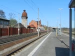218 387-9 als Lz in Rathenow in Richtung Stendal unterwegs. 10.04.2011