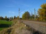 218 261-6 der Bahnbau Gruppe zu sehen am 01.11.14 in Oberjößnitz/V.