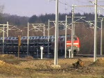 Eine Szene, die man leider nur noch selten so sehen wird, da das Reststück der Linie 24 zwischen der deutschen Grenze und dem Bahnhof Montzen inzwischen fertig elektrofiziert ist und schon jetzt die