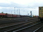 V180 der CTHS Container Terminal Halle / Saale am 19.06.2010 in Magdeburg Rothensee bei der Anfahrt...