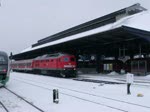 232-571 am 12.01.2010 in Gera Hbf mit RE 3626 Altenburg - Erfurt Hbf