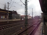 W232.04 der ITL Durchfuhr am 07.04.13 Heidenau ganz unerwartet auf den S Bahngleisen.