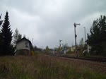 Am 14.04.14 holte die MEG 318 (232 690) wieder einen Lokzug von Saalfeld nach Chemnitz.