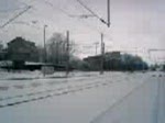 233 176-7 mit einer Schwesterlok bei der Durchfahrt im ob.Bahnhof Reichenbach/V.am 22.02.09