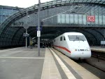 Ausfahrt ICE 694 getauft auf  Frankenthal/Pfalz  gefilmt.