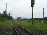 Ein Red Tiger der OHE (330092) fhrt nach berholung in Eschwege weiter Richtung Sden.