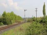 264 005 (SBW - Starkenberger Baustoffwerke GmbH) ist am 07.05.17 in Caaschwitz zu sehen.