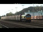 Abfertigung des Kohlependel in Profen mit Zug Lok Rail4Chem 66020 / Erst kommt der Leerzug an, dan kuppelt die Lok ab und Rangiert um den Leerenwagenzug und wartet bis die Mibrag einen neuen Kohlezug