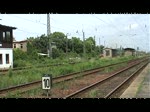 Kohlependel Profen - Chemnitz/Kchwald bei Ausfahrt in Bhlen (anscheind neuer Laufweg des Zuges Profen, Gera ber Altenburg dan nach Bhlen da hat nemlich die Lok umgesetzt) und gleichzeitig fhrt